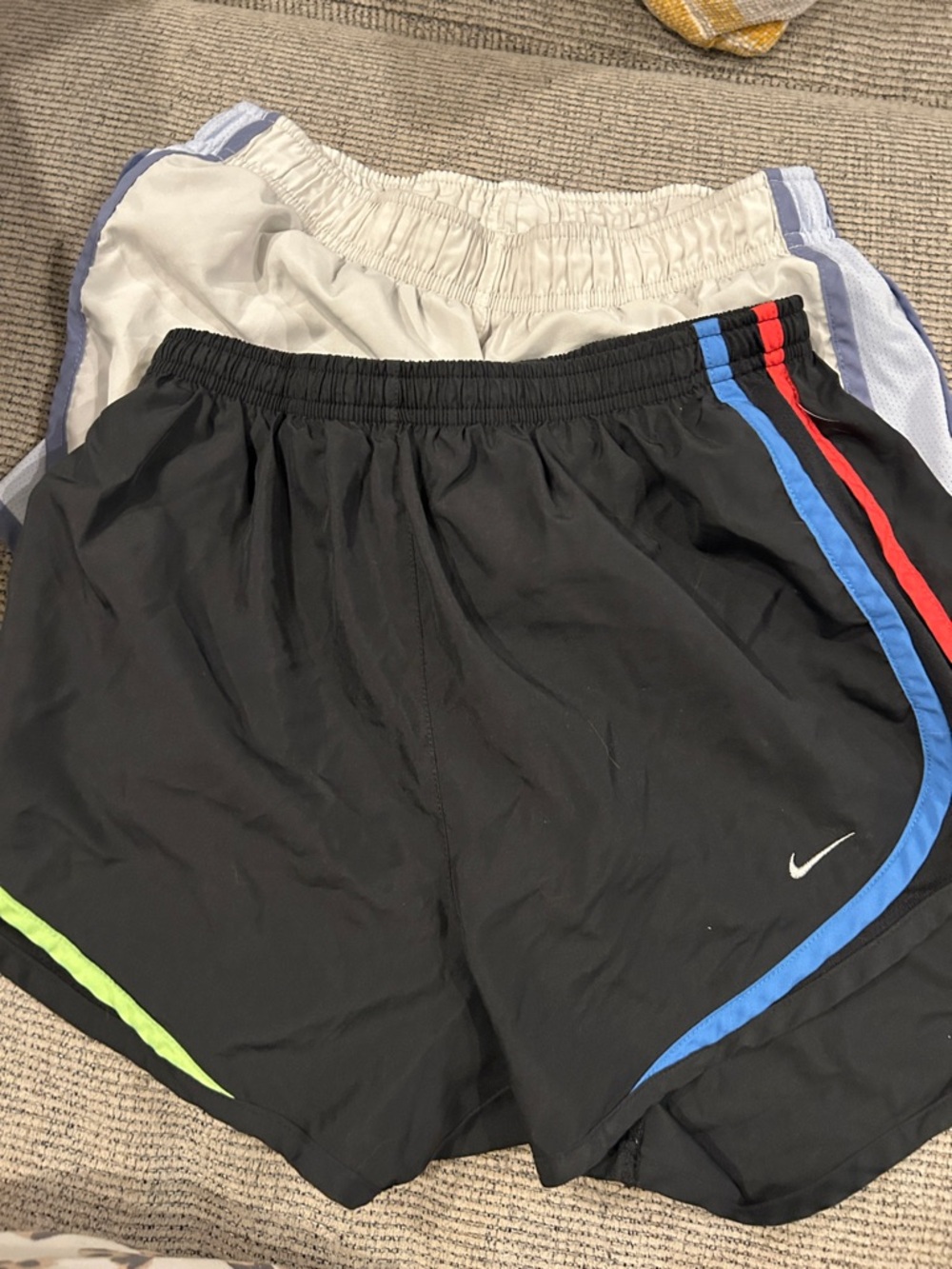 Nike Dri-FIT Shorts Bundle 2 Pair Black & White Size Small
